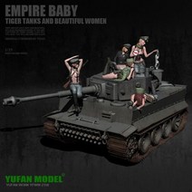 레진아트재료 키트 세트 몰드 YUFAN 오리지널 레진 군인 피규어 모델 키트 DIY 뷰티 및 무색 자체 조립 YFWW-2158 1/35122401, 5 Soldiers and Tank