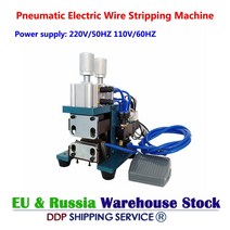 폐전선 자동 탈피기 3f 4fn pneumatic electric wire stripping machine small mini power cord 케이블 핫 필링 트위스트 기계