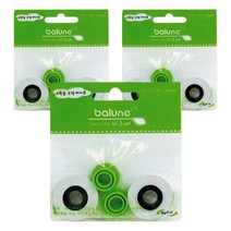 동기바르네 수정테이프 리필 BCT-1158R, 혼합 색상, 3개입