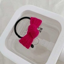 니트리본 달콤 캔디컬러 머리 고무줄 로즈핑크올림머리 심플 진주 여신헤어스타일 머리핀 곱창끈 곱창밴드 헤어핀 집게핀