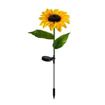 태양광 계단등 꽃등 정원등 인공 꽃 야외 태양 조명 모란/달리아 정원 파티오 마당 통로에 대 한 방수 엄마, 27 sunflower