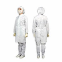 가운 무진복 크린룸 작업복 위생복 C형 케이엠 방진, 하늘_주머니부착_3XL