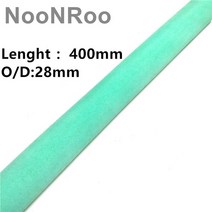 NooNRoo-EVA 폼 핸들 낚싯대 순수 컬러 수제 그립 수리 로드 빌딩 DIY 공예 재료 다색, 10mm hole, 11 Green 2_01 10mm hole