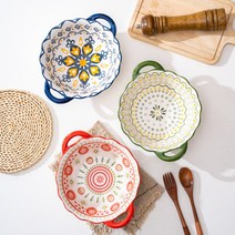 BLOWFISHFUGU 양손 스프볼 북유럽풍라면우동기 예쁜라면그릇 1P/3P, 3P, A+B+C