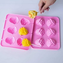 홈베이킹 도구 커피콩 초코릿 DIY 친환경 실리콘 틀, F