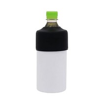 오구라 사각도 들어가는 페트병 홀더 경량 텀블러 진공 단열 500670ml 가능(실버), 화이트