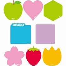 포코스 나노패드 NPS-01~08 탈부착 칼라보드 메모보드, 선택:NPS-03(육각형), 단품