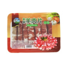 [현호중국슈퍼] 중국식품 다인양샤브 대패양고기(냉동) 480g, 1개