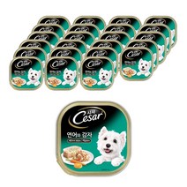 시저 반려견 주식캔 연어와 감자, 100g, 12개입