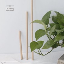 (15cm-30cm) 재료 마크라메 목봉 12mm 뉴송, A TYPE (뉴송 12mm-15cm)
