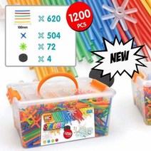 1200p 레벨4 공간구성 빨대블럭, 단품