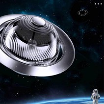 블랙홀 움직이는 빙빙도는 대시보는방향제 내부 냄새 택시 세단 전기차 차, 실버, 화이트머스크 10ml