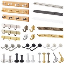 벽옷걸이 판 벽고정걸이 다용도고리 행거 후크 모자 가방 빈티지 원목, 24. 2단 앤틱 A/B/C/D, 앤틱 D