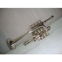 Sai 뮤지컬 실버 니켈 피콜로 트럼펫 케이스 마우스피스