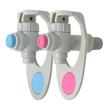 정수기코크 라운드레바 안전냉온수코크 숫나사 16.5mm