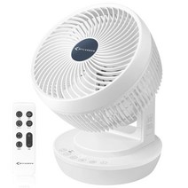 MYCARBON 서큘레이터 DC 모터 선풍기 20 다다미 파워풀 송풍 조용한 상하 좌우 목 흔들림 8단계 풍량 조절 리모컨 부착 타이머 기능 부착 에너지 절약 터치 패널 송풍기 방 말린 세탁 욕실 건조 공기 순환