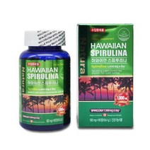 하와이 스피루리나 블루 스피룰리나1000mg 권장량 1통 알카리식품 피부에좋은 블루 노인 노년 할머니 엄마, 상세페이지 참조, 상세페이지 참조