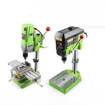 고출력 탁상 드릴 드릴링 스탠드 보루방 머신, 710W 벤치 드릴 + 고급작업대+플랫플라이어