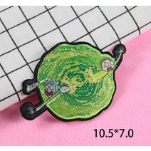 자수 와펜 패브릭 특이한 철 패치 반 고흐 그림 아플리케 열 스티커 바느질 눈