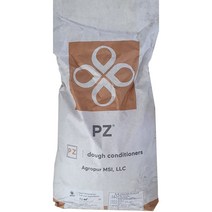 Agropur PZ-44 도우 컨디셔너 22.68kg 1포대 밀가루 반죽 개량제 (피자 도우 개량제 제빵 개량제), 포대