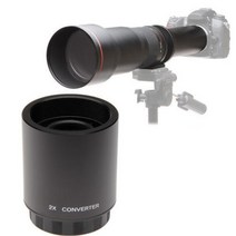 호환 텔레컨버터 익스텐더 콘버터 jintu 420-1600mm 망원 렌즈 with 2x teleconverter lens for nikon j1 ​​j2 j3 j4 j5 j6, 니콘 f