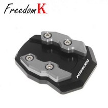 포르자300 용품 혼다 Forza 300 NSS 350 Forza300 NSS350 오토바이 액세서리 킥 스탠드 사이드 확장 Enlarger Pad, NSS350 Titanium