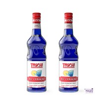 토스키 블루큐라소 시럽 1000ml x 2개