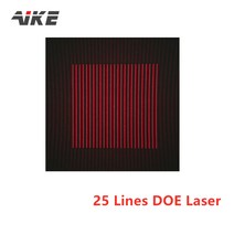 AIKE-25 라인 DOE 450nm/520nm/650nm 200mw 확산 광학 요소 레이저 모듈 머신 비전 3D 스캐너용, 03 AU PLug
