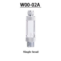 이탄 이산화탄소 발생기 밸브 레귤레이터 실린더 수족관 diy co2 레귤레이터 버블, W00-02A 싱글 헤드