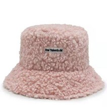 화이트샌즈 루오에스팩 이어머프 바잘 버킷햇 2021 여성용 새로운 모자 가을 겨울 버킷 모자 양고기 플러시 부드러운 따뜻한 어부 모자 파나마 캐주얼 모자 레이디 플랫