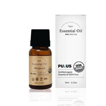 퓨어스 유기농 아로마 마조람 에센셜 오일10ml