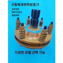 구동축 과부하 보호 장치 트랙터 로터리 경운기 출력축 클러치 마찰판 농업 기계 수정, B.구멍 8 키 샤프트 6 키