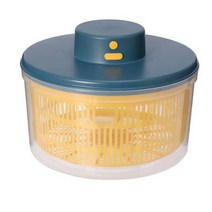 가정용 식품 건조기 고추 음식 3l usb 야채과일전기 드레인 바구니 탈수기샐러드 다기능 쉐이크 플라스틱 주방 도구 스피너, 푸른