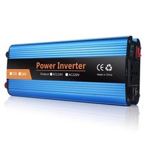 시거잭 인버터 시가잭 차량용 차량 2600w 12v24v36v48v60v 500w 1200w 2000w 휴대용 모바일 전원 변환기 led 디스플레이 야외 태양 변환기, 2000w 12v