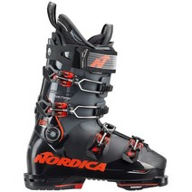 Nordica 스키부츠 Promachine 130 Ski Boots 2024, Black/Anthracite/Red, 30.5