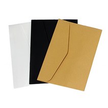 (주)아트인 카드봉투(2종-10장), 블랙