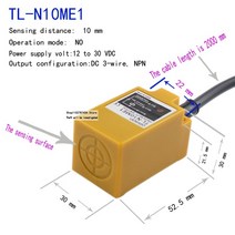 녹스센서 OMRON 근접 정통 센서 N10ME2 N20ME1 N20ME2 N20MF2, 6.TL-N10ME1