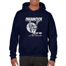 패러글라이딩장비 재미 있은 Paramotor 강화한 패러 글라이더 Hoodies 선물 새로운 봄 높은 탄력있는면 상, 02 네이비 블루_03 L