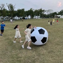 초대형 축구공 에어 볼 공기 전동펌프 포함 축제 장식, 두꺼움 150cm 공+전기공기펌프