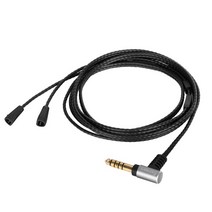 젠하이저 IE80s 단결정 구리 헤드폰 케이블 4.4mm2.5mm 밸런스드, 03 4.4mm  IE80 black