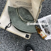 패션모자 워싱 구제 벙거지 여름 선캡 휴가 비니