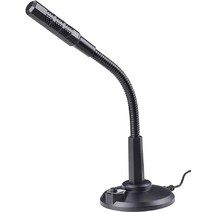 USB 컴퓨터 마이크 노트북 PC용 미니 구즈넥 데스크탑 마이크. 플러그 앤 플레이 스카이프 유튜브 PC 맥북 게임에 적합