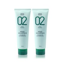 [KT알파쇼핑]아모스 녹차실감 인텐시브 모이스처 팩 250g 1+1