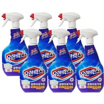 유한락스 곰팡이 제거제 600ml, 6개