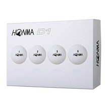 혼마 골프공 신형 D1 BT-1801 2피스 비거리 고반발 고탄성 고무 코어 저가 가성비 저렴한 골프 필드 스크린 스윙 연습 볼 입문 선물