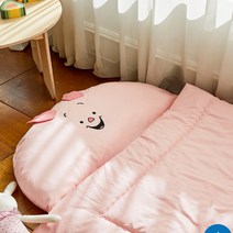 아가방 디즈니콜라보~! *피그렛낮잠이불세트* 어린이집&유치원 필수품~! 한국생산~ 유아&아동~! #인기상품#, 핑크, 1