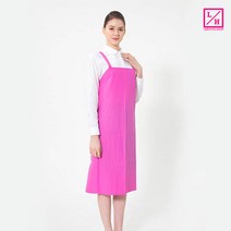 예경 [고주파]앞 뒤 다른 기능성 우레탄 H형 방수 앞치마_중, PO-0525/검정색(반투명), 1개