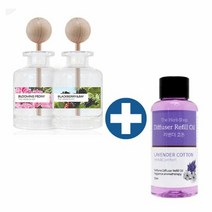 [KT알파쇼핑]더허브샵 원형 차량 방향제 40ml 10종 리필50ml 증정, 화이트머스크_W31C298