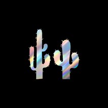 자동차포인트 00850 사막선인장 튜닝스티커, XL, 카본