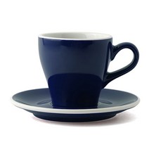 러브라믹스 튤립 카푸치노 코발트딥블루 180ml, 1개